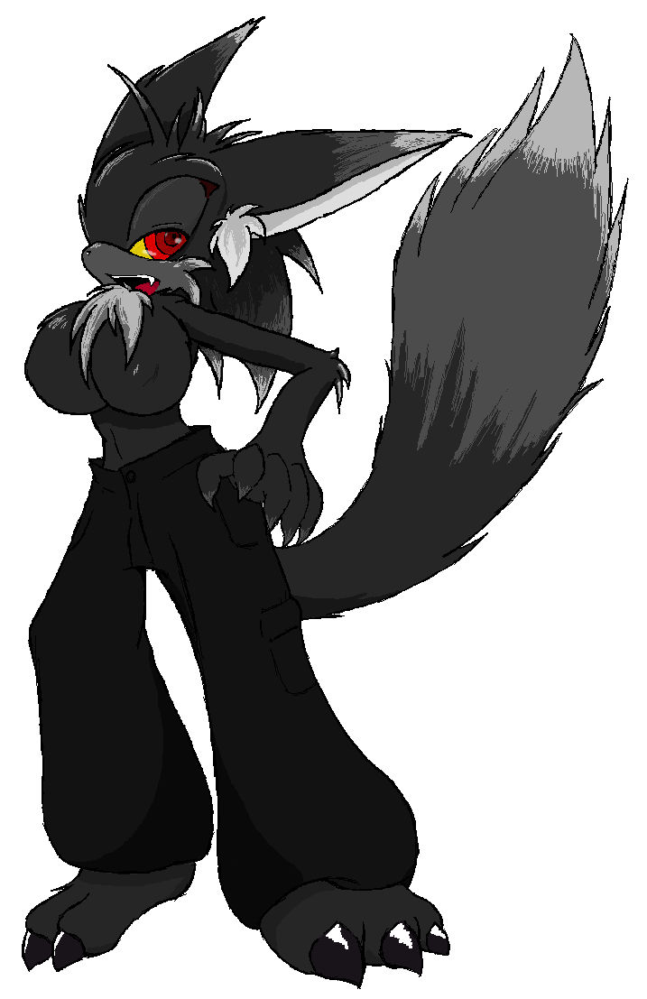 Werewolf Shadow Concept by AngelTheCatgirl on DeviantArt