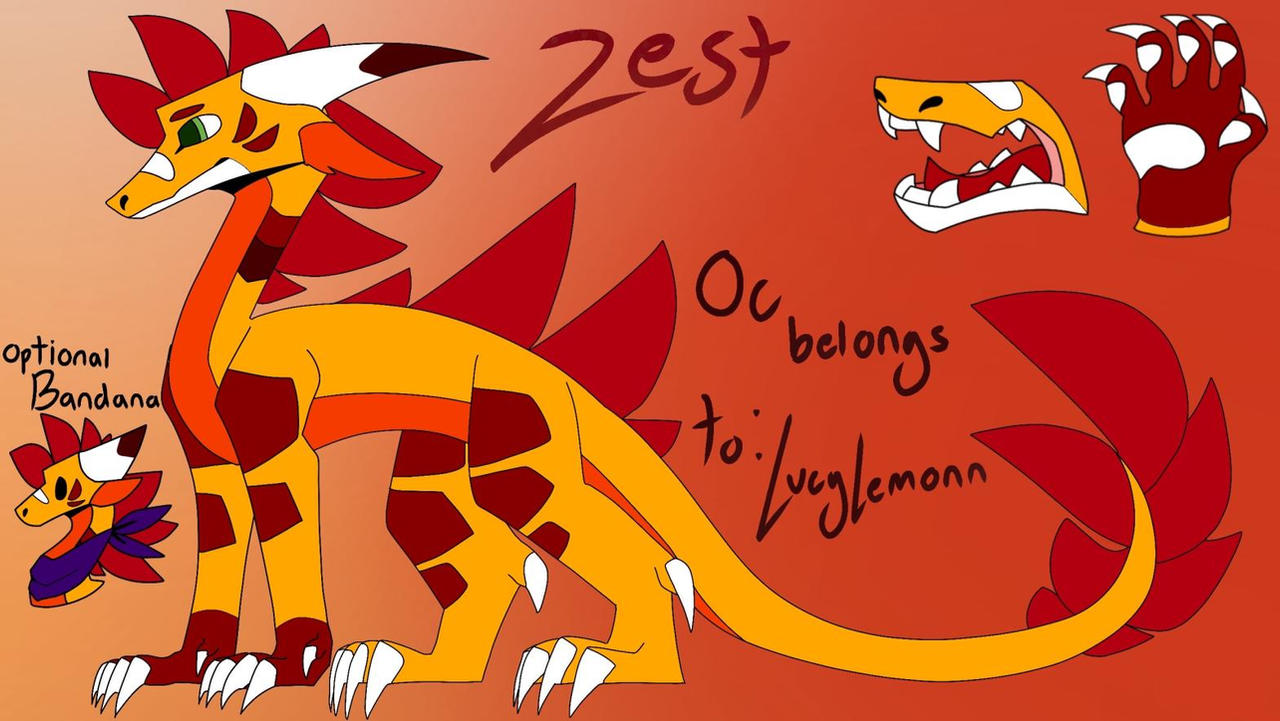 Zest Reference by LucyLemonn on DeviantArt