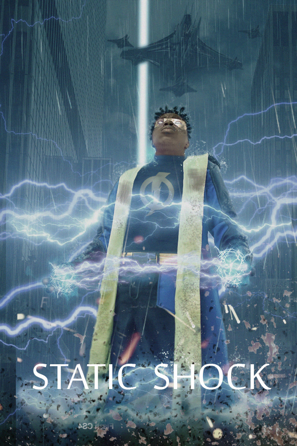 Static Shock( movie poster) by robert-man on DeviantArt