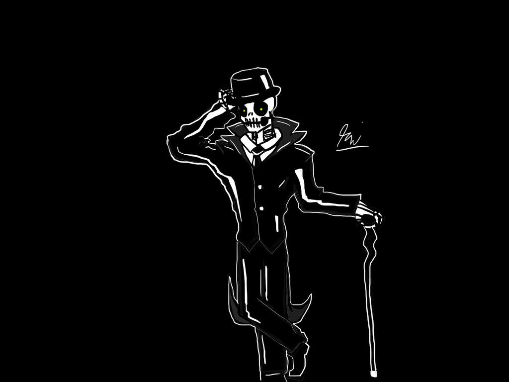 Skeleton guy by firdauzzz on DeviantArt