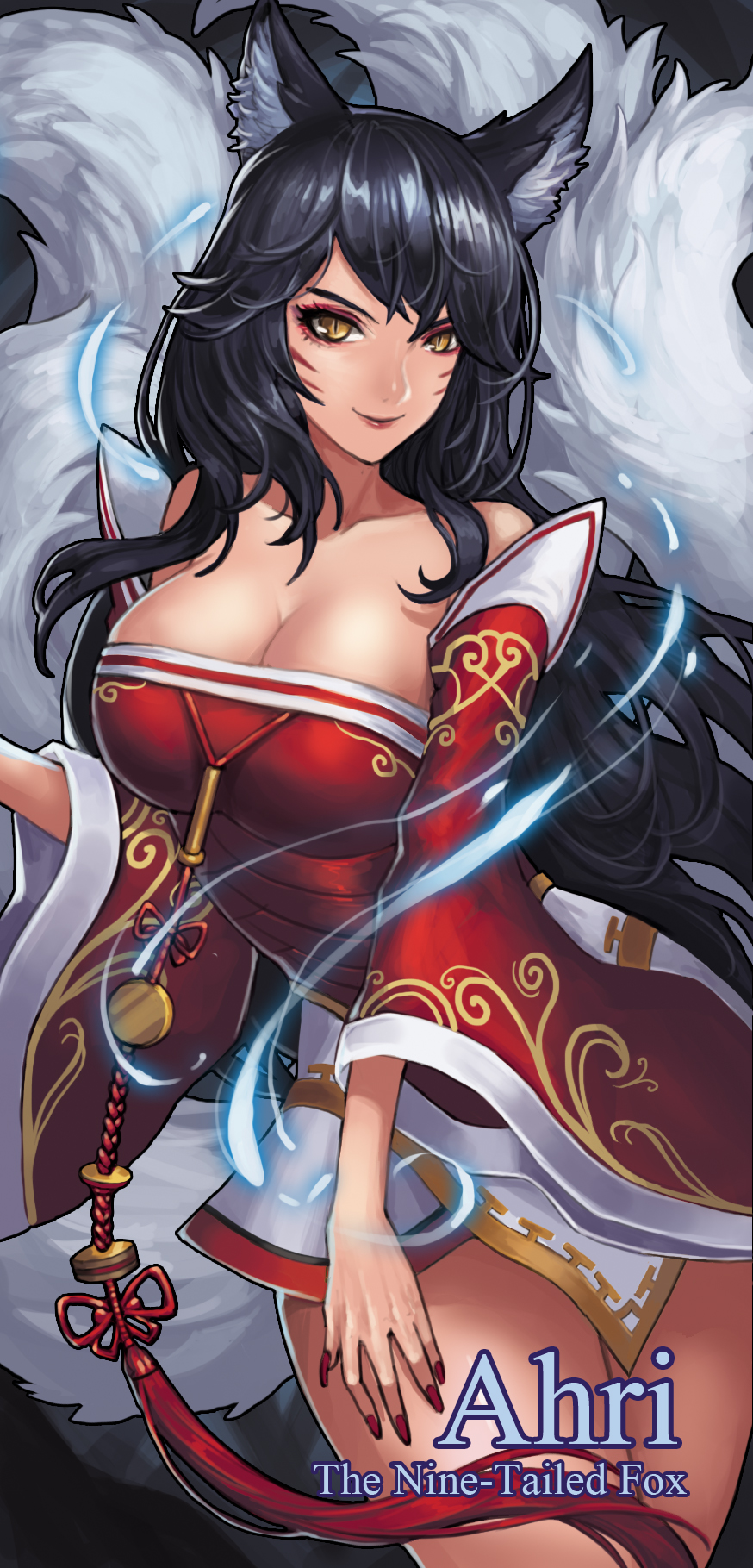 League of Legend Ahri Fanart