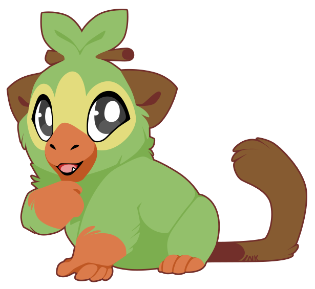 Grokey Face Grookey by Inkmncr on DeviantArt