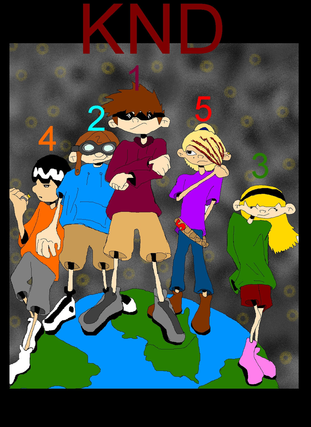 Knd Muscle KND next generation Team by SketchyKND on DeviantArt