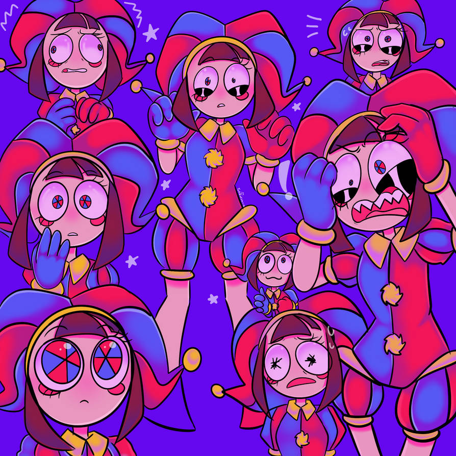 the amazing digital circus fanart by turquesacute on DeviantArt