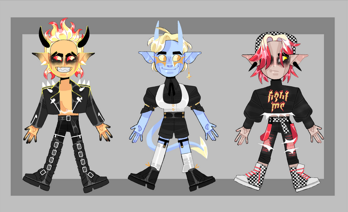 Demon Boy Rohan demon boys 1/3 OPEN 15$ by bopperinie on DeviantArt
