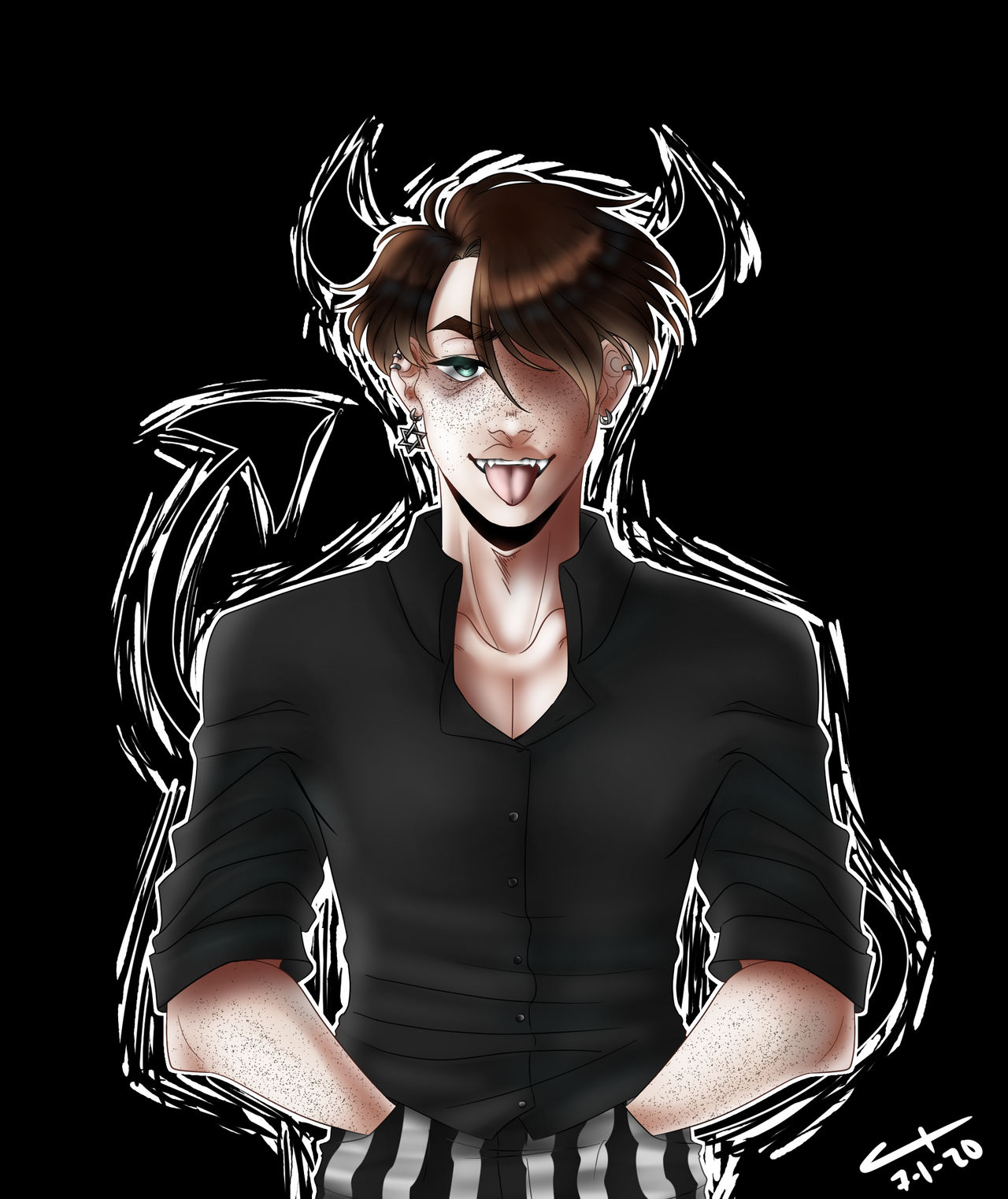 Persona Design by MarceauxBeliv on DeviantArt