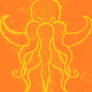 Orange Octopus