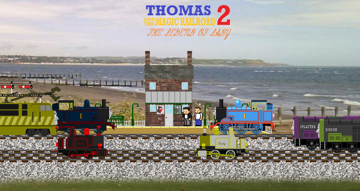 Thomas and the magic railroad shop - Main Image