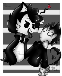 Bendy x boris  a cute couple