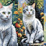 Just three cats)