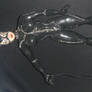 Catwoman Plasticine sculpture