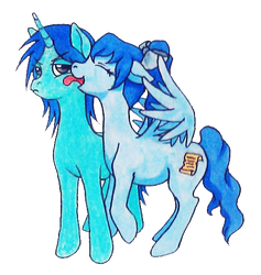 Blue Ponies