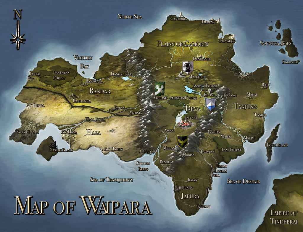 Varisian Map Fantasy Map by jbrown67 on DeviantArt