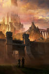 Fantasy Castle Gate