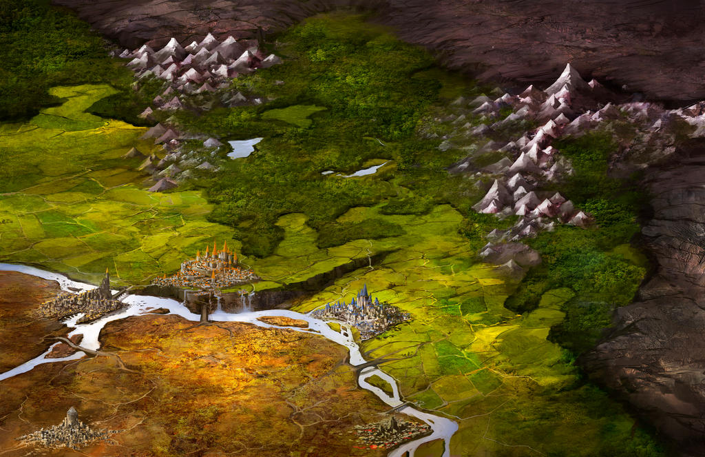 Fantasy Raavel Map Fantasy Map by jbrown67 on DeviantArt