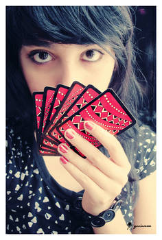 Jugando a las cartas..