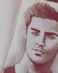 sketch sketch: Zac Efron