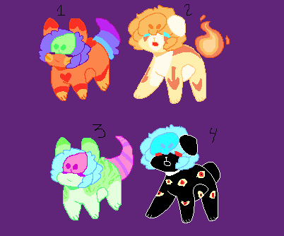 Song Themed Adopts (1 LEFT)