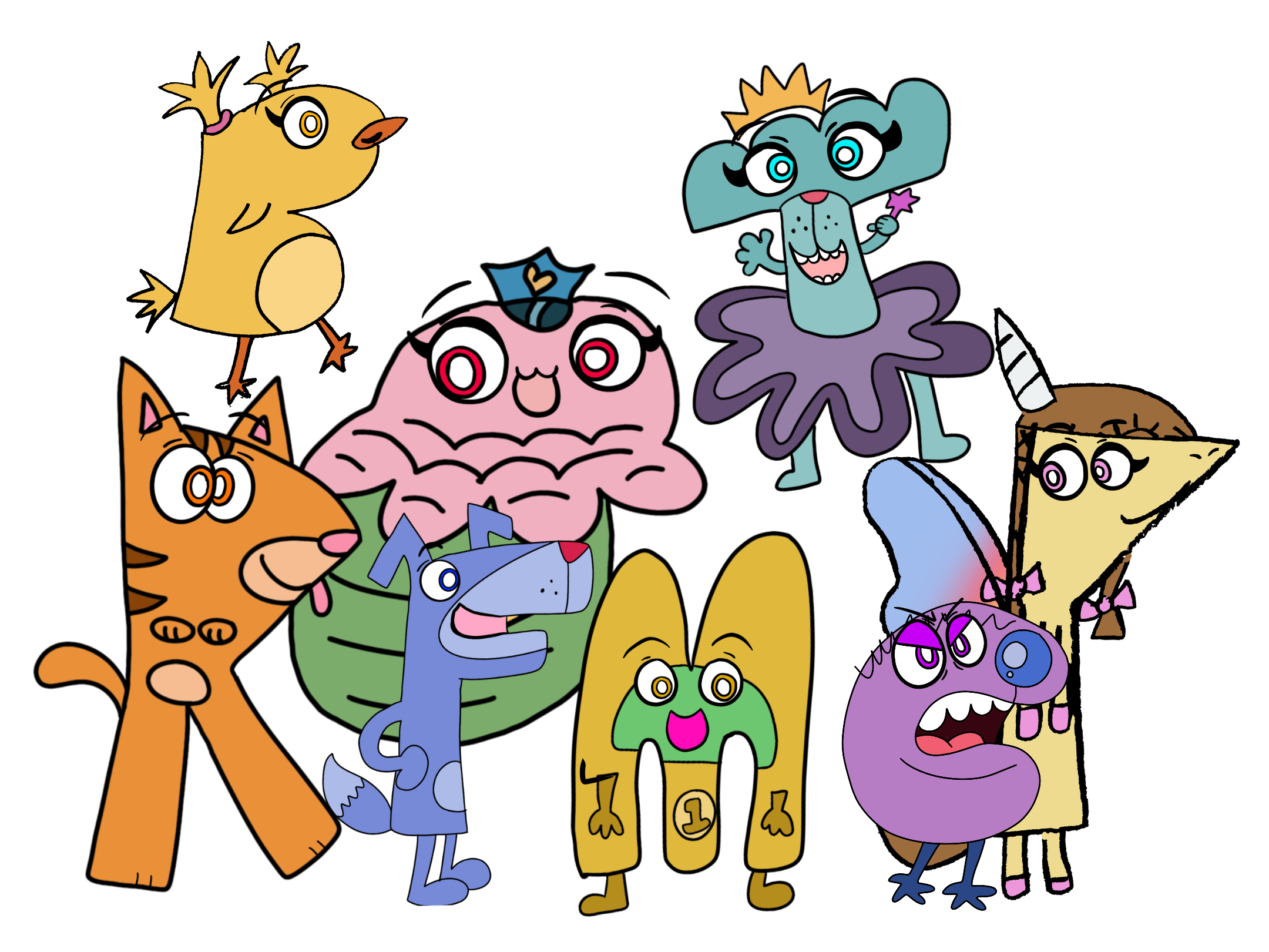 Makoto Yamashita-fied Alphabet Brainzy by AlphabetBrainzy on DeviantArt