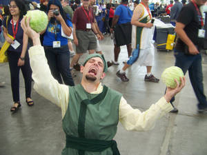 SDCC 2009, Cabbage Merchant Cosplay