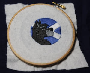 Wallace embroidery