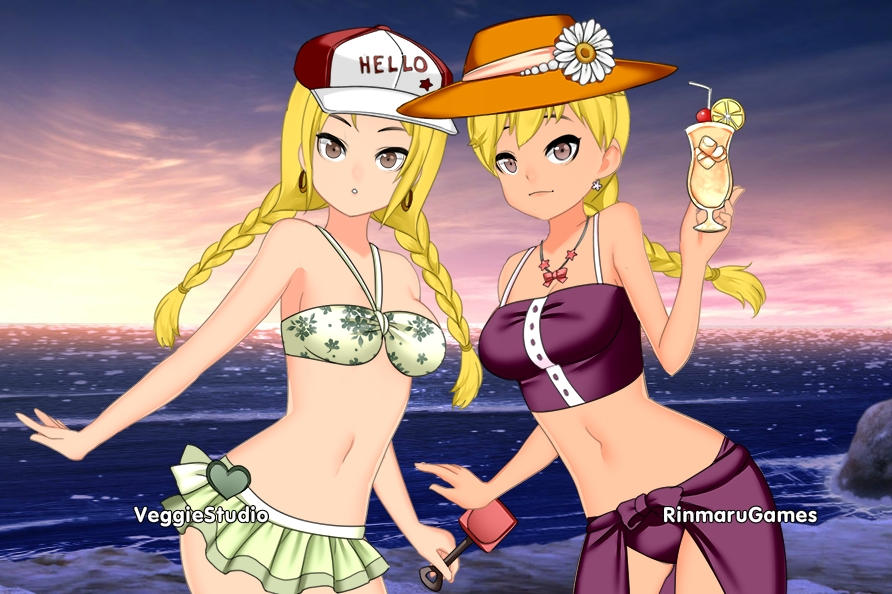 Anime Summer Twins Lorelai and Leanna by SableUnstable on DeviantArt