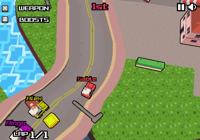 Big Pixel Racing Flash Game by SableUnstable on DeviantArt