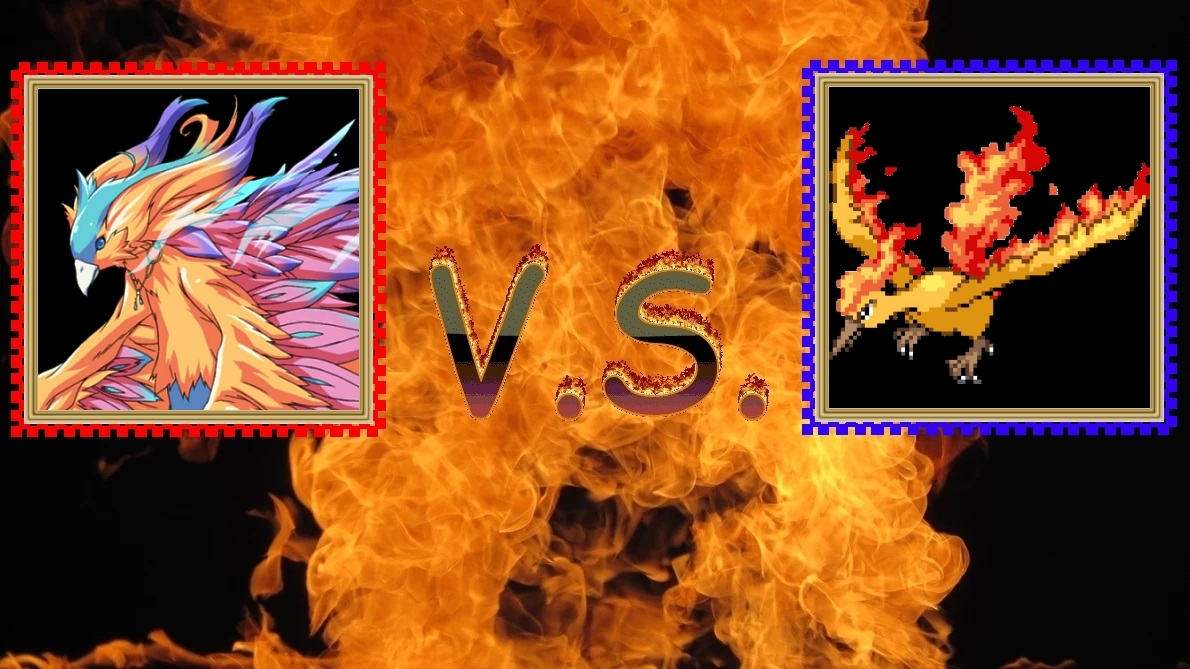 Rune Factory 3's Raven (Bird Form) VS Moltres by SableUnstable on
