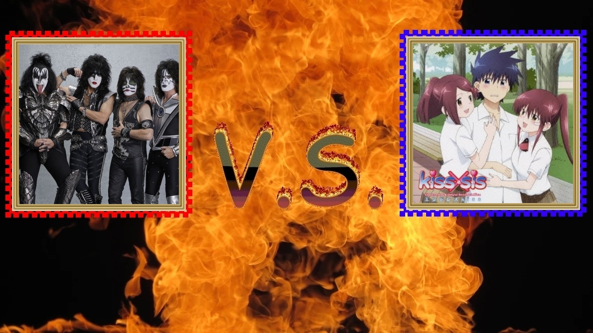 Kiss VS Kiss X Sis by SableUnstable on DeviantArt