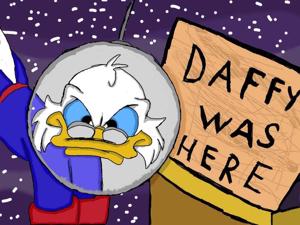 Crazy Ducks in Space by Dracoknight545
