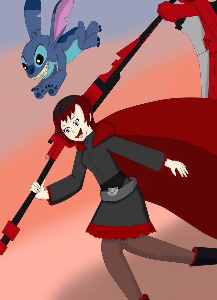 Ruby and Stitch by Dracoknight545 on DeviantArt