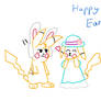 Easter with Denki and Sakura