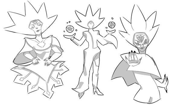 White Diamond Sketches