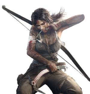 TOMB RAIDER Transparent Render