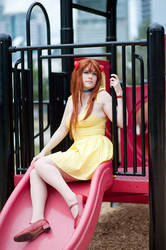 Asuka Sundress Cosplay - Stop Waiting