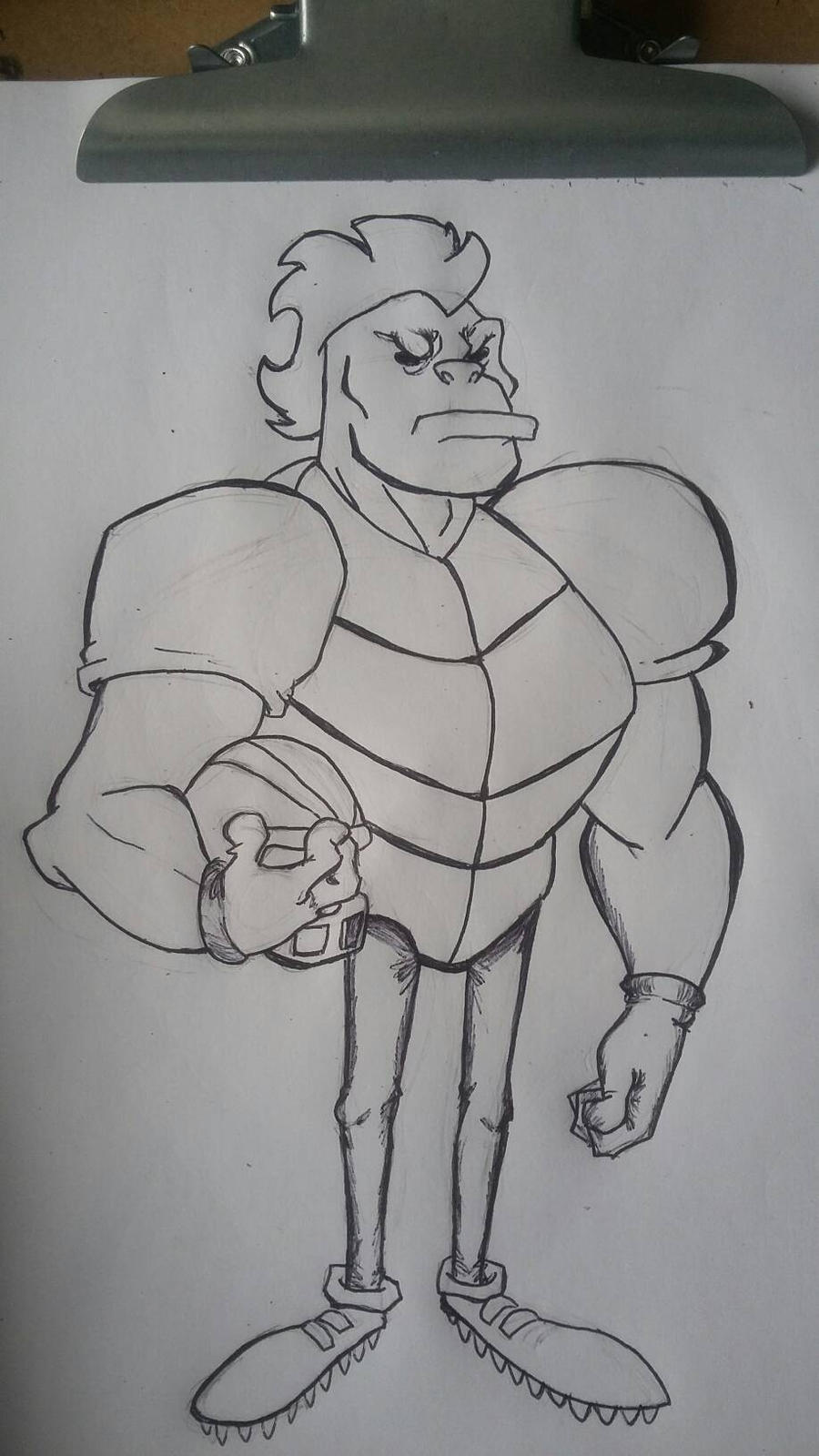 Chuck Rough Character Chargin' Chuck by Koopasauce on DeviantArt