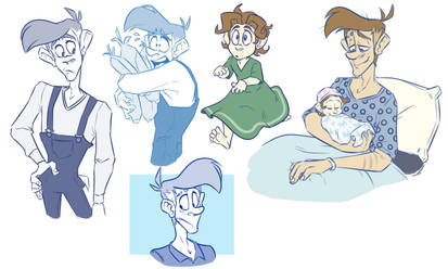 TMP: Atticus doodles