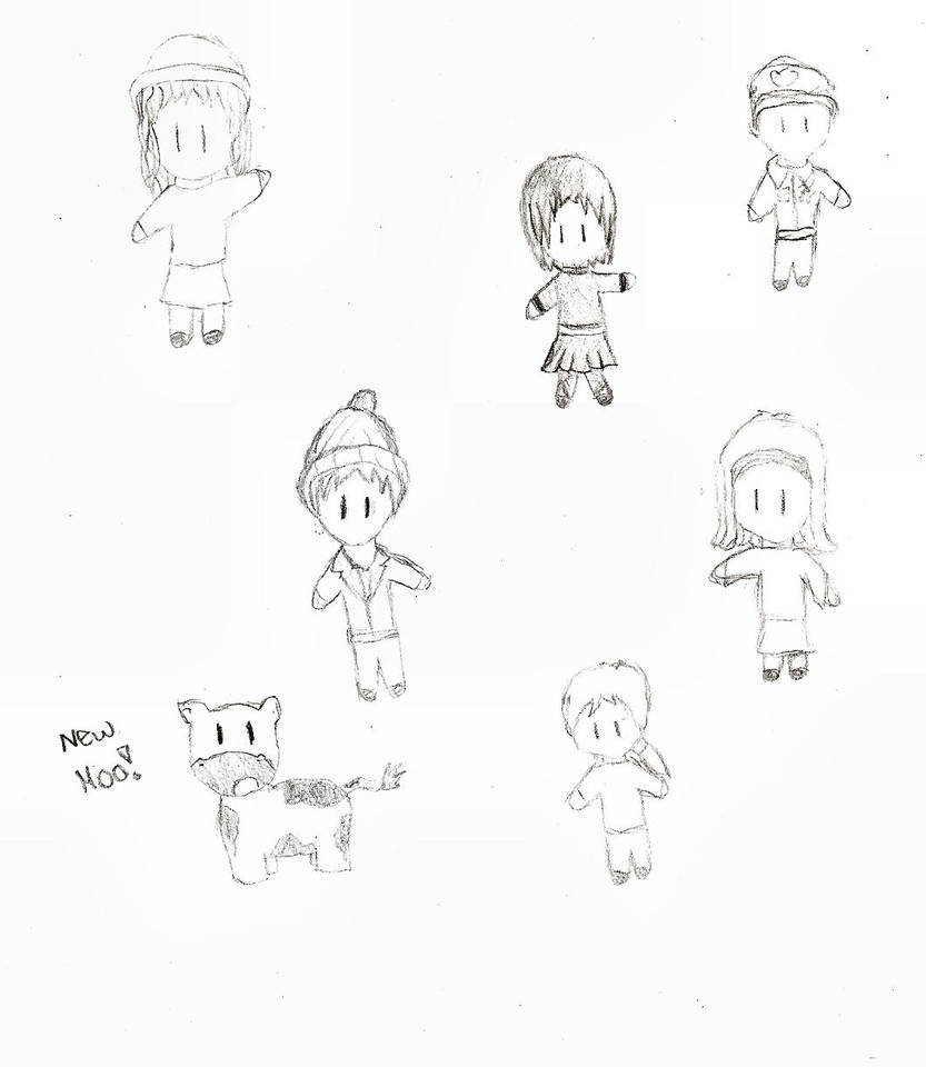 Mini Characters. Random Random Mini Characters by PenguinandJohnnyFan on DeviantArt
