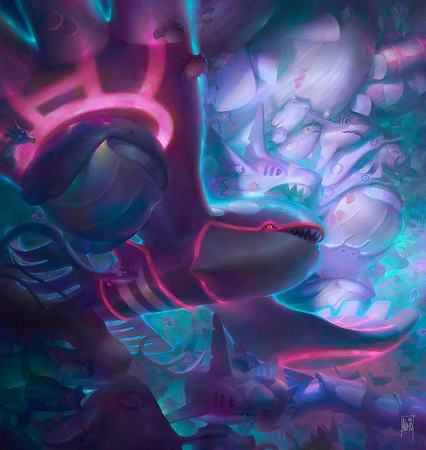 Kyogre Personification Of The Sea By Forest Walker On Deviantart