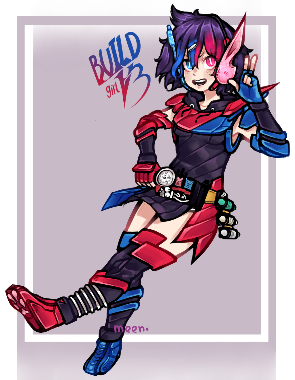 Deviantart Build BUILDgirl V3 by MeensArts on DeviantArt