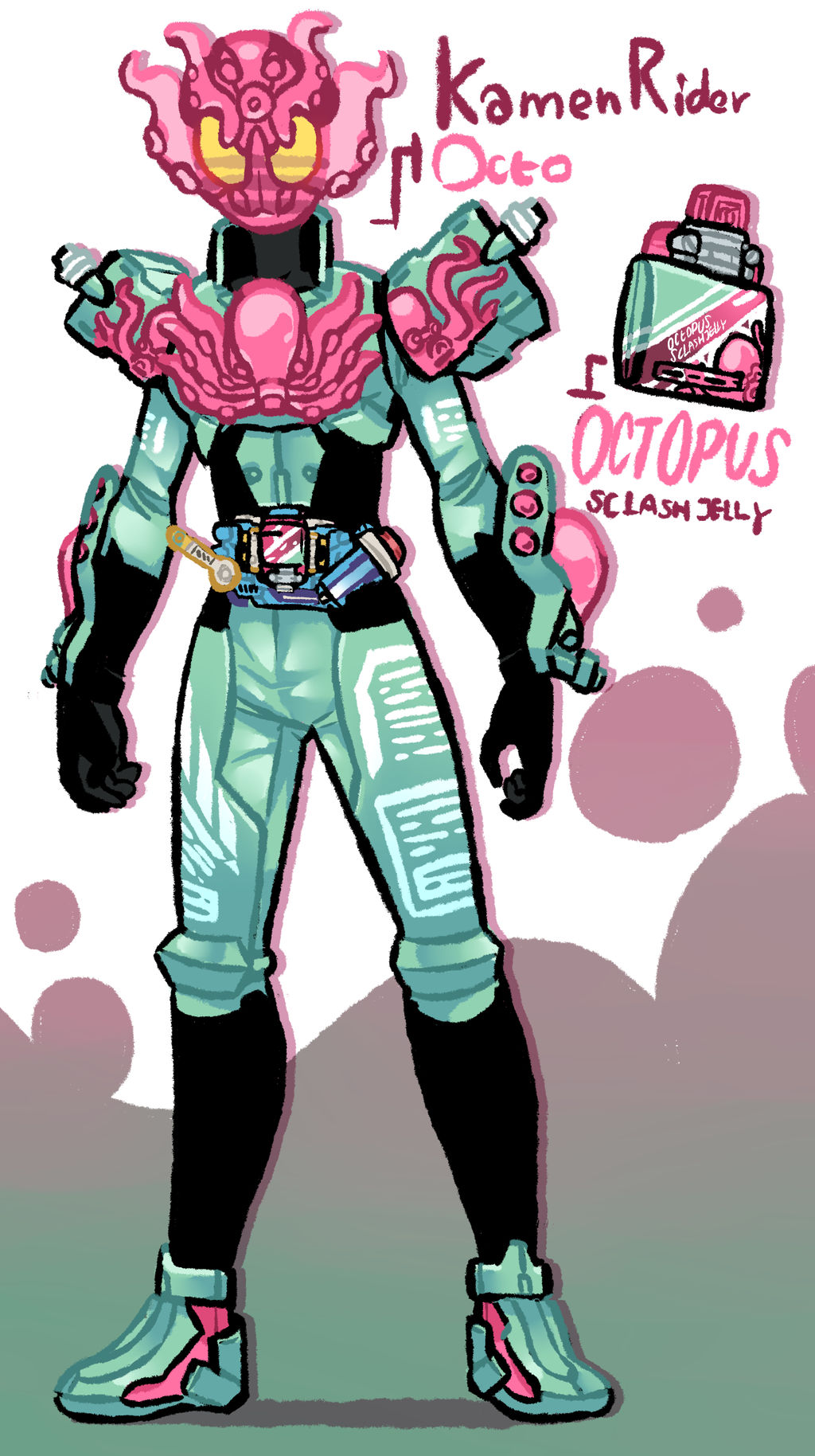 Build OC: Kamen Rider Octo by MeensArts on DeviantArt