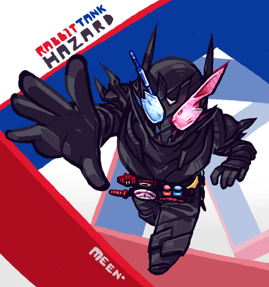 Kamen Rider Build RabbitTank Hazard by MeensArts