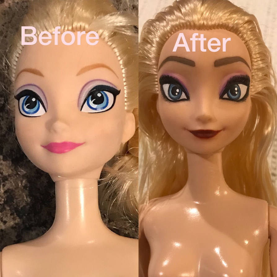 Elsa repaint by appleturnovers on DeviantArt
