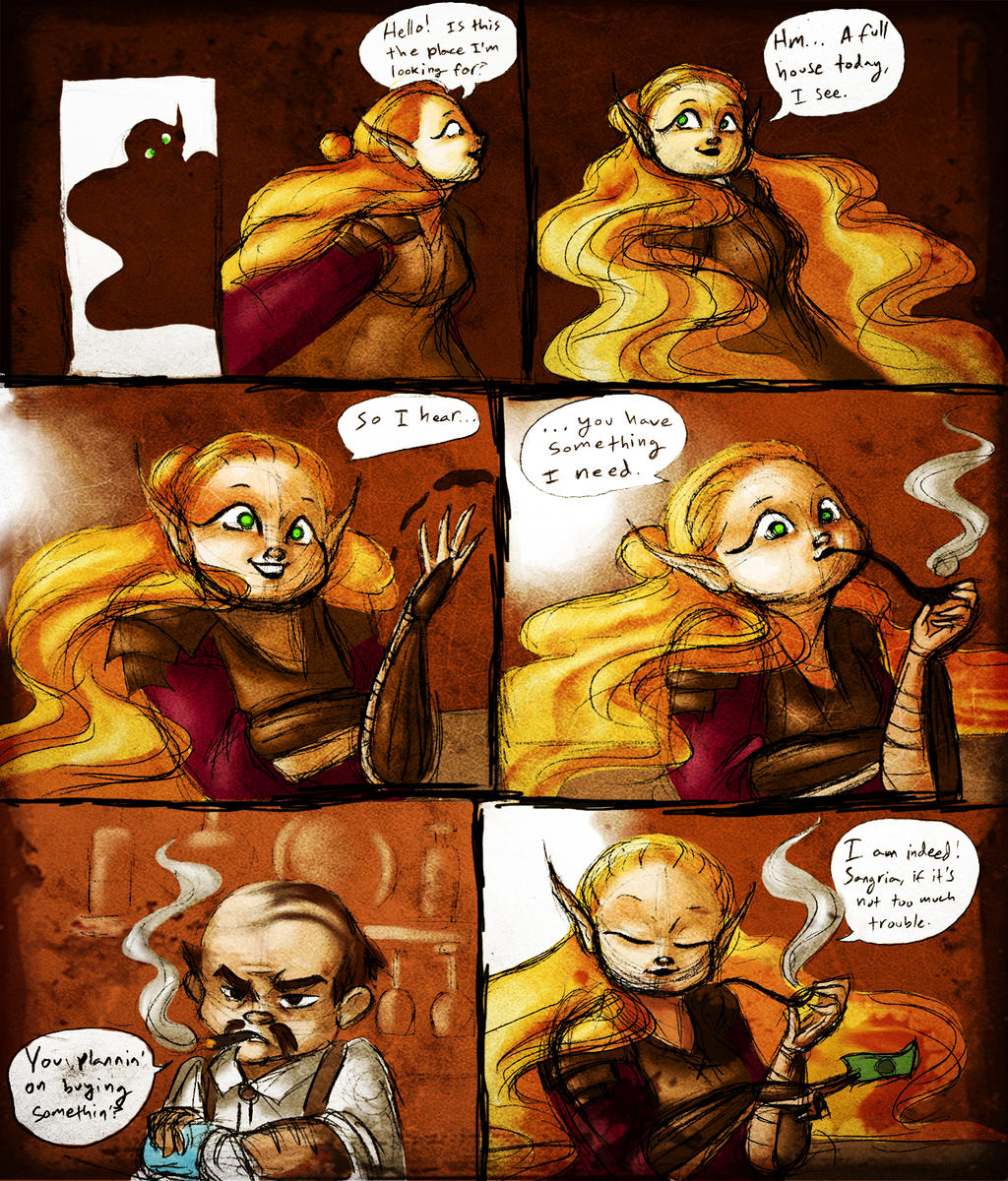 Rosy's Quest Page 1