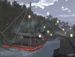 Floating lanterns - Asian series