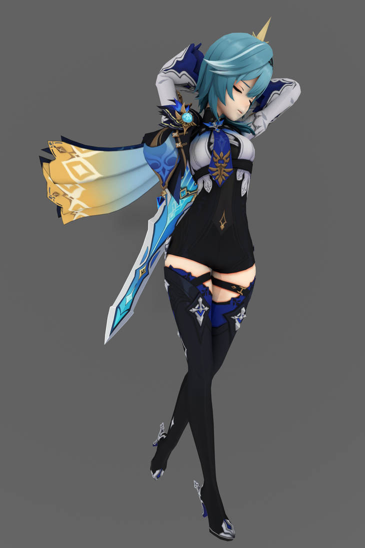Genshin Impact Eula by Inotau on DeviantArt
