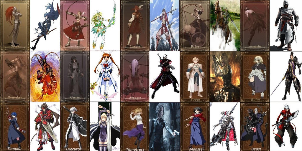 My Fate Stay Night Servants By Rolling Rio On Deviantart My Fate Stay Night Servants By Rolling Rio On Deviantart