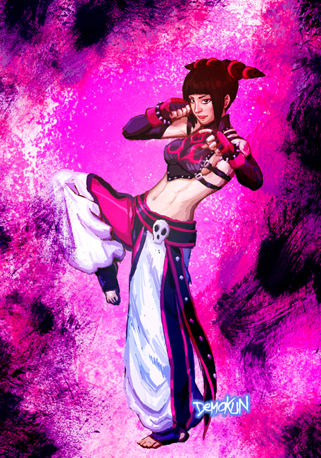 Focused... Juri Han by Demokun