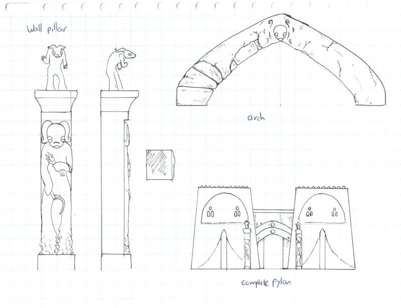 architecture - pylon by TheMyzel on DeviantArt