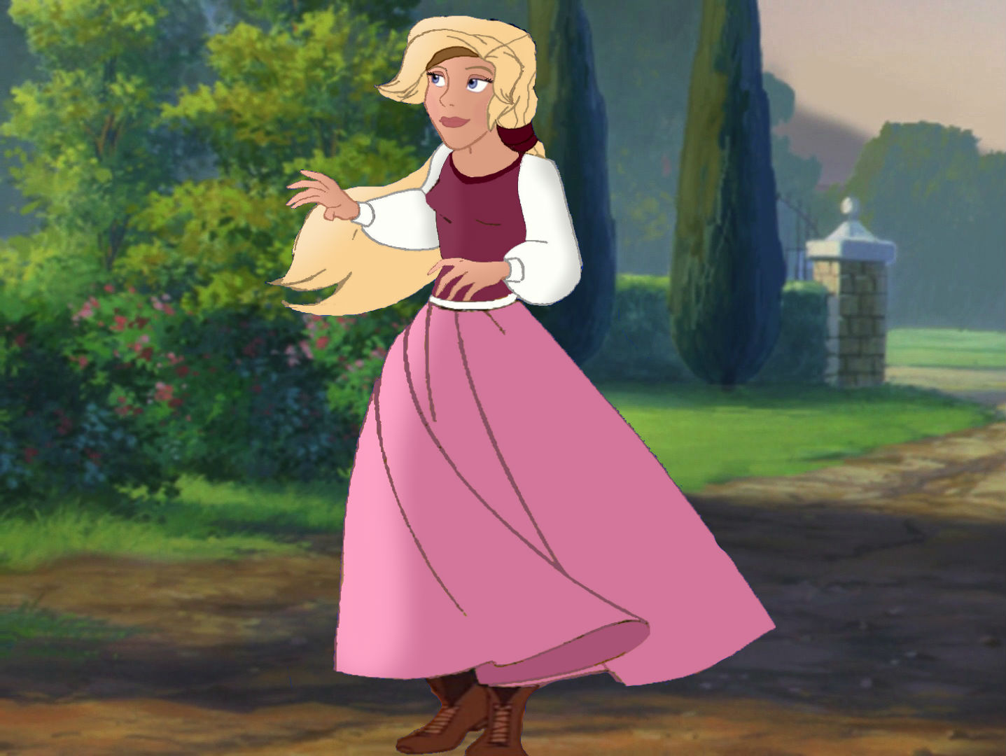 photo Angel Deviantart Lady And The Tramp 2 human angel latt 2 scamp s adventure